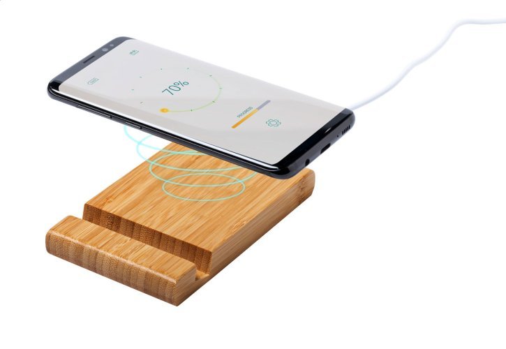 Caricabatteria wireless con supporto portacellulare restix