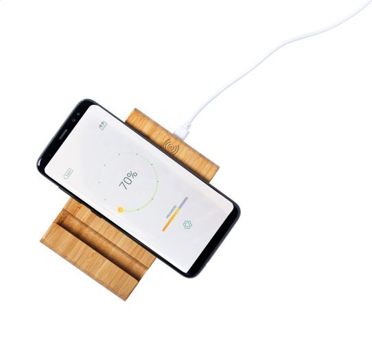 Caricabatteria wireless con supporto portacellulare restix