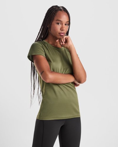 T-shirt Donna Montecarlo , poliestere, girocollo, regular fit