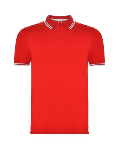 Polo Montreal Rosso / Bianco