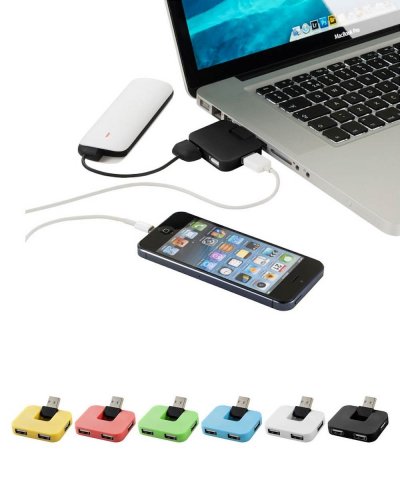 Hub USB a 4 porte Gaia