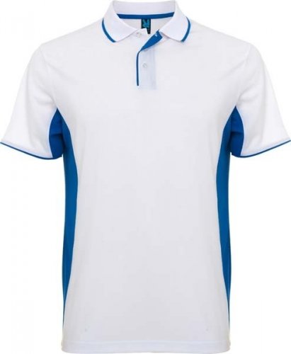 Polo Montmelo Bianco/Royal