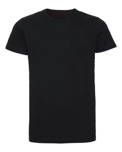 T-shirt uomo HD taglio slim Nero
