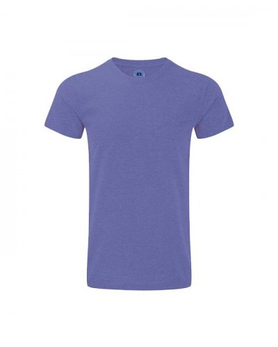 T-shirt uomo HD taglio slim Purple Marl