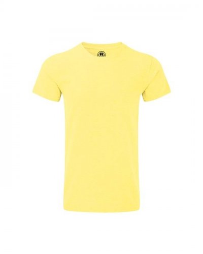 T-shirt uomo HD taglio slim Yellow Marl