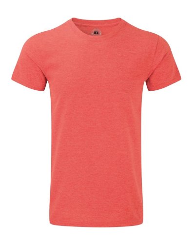 T-shirt uomo HD taglio slim Red Marl