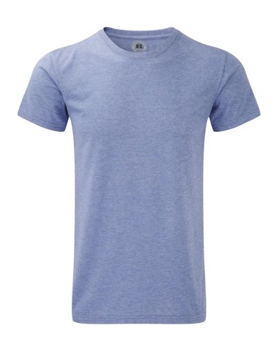 T-shirt uomo HD taglio slim Blue Marl