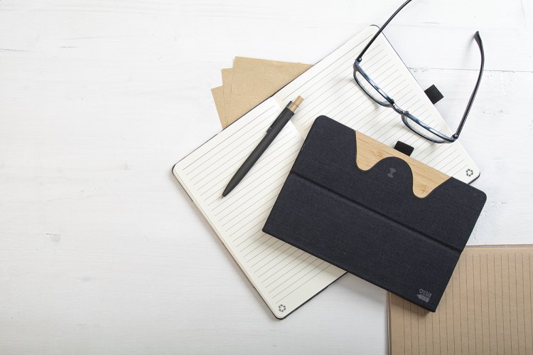 Rpet wireless-charger/notizbuch chatom