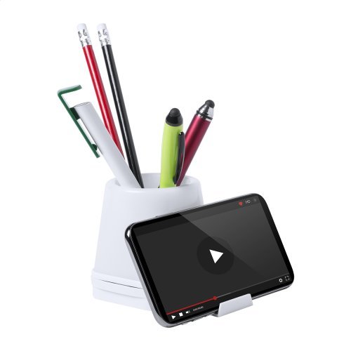 Pot à crayons avec usb hub lumeo