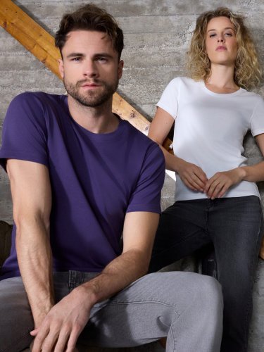 Ladies' t-shirt 1:1 rib