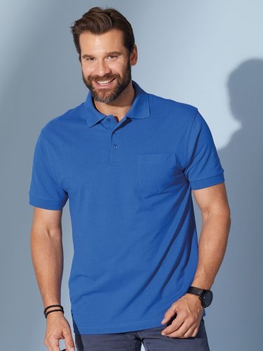Polo piqué pocket
