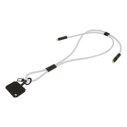 Cavo da 60 w con lanyard portacellulare in rpet holcharge