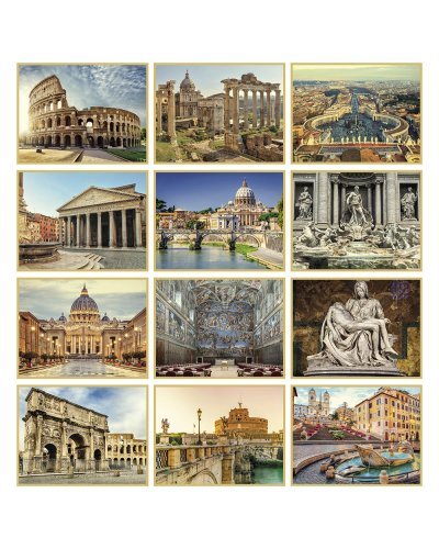 Calendario 13 fogli  Roma