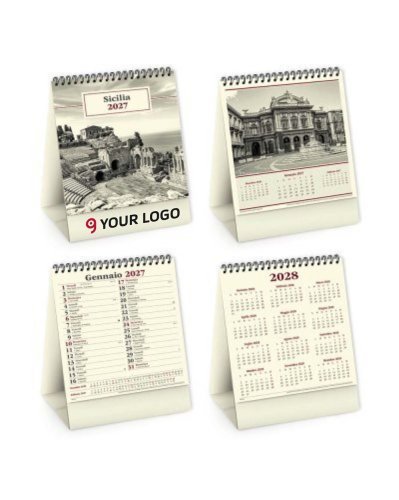 Calendario 13 fogli Sicilia