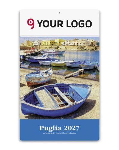 Calendario illustrato 13 fogli Puglia