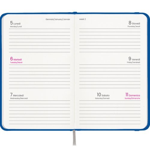 Agenda tascabile settimanale 2027