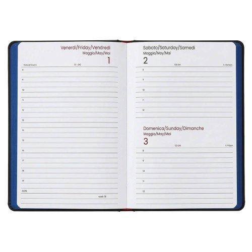 Agenda giornaliera 2027 in PU