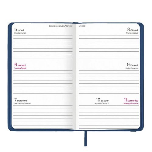 Agenda tascabile settimanale 2027