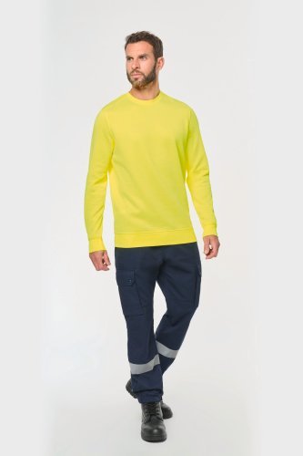 Felpa unisex ecosostenibile poliestere/cotone