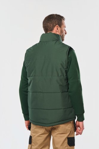 Bodywarmer trapuntato