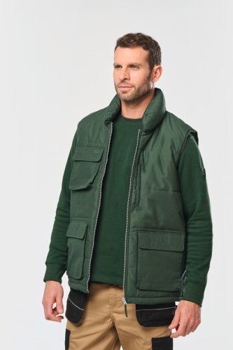 Bodywarmer trapuntato