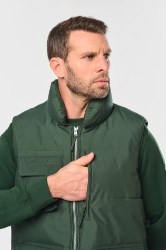 Bodywarmer trapuntato