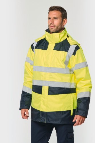 Parka di sicurezza riciclato 4 in 1