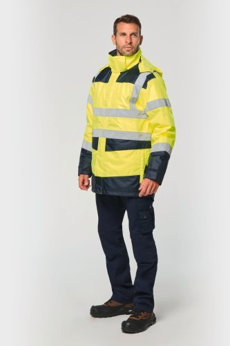 Parka di sicurezza riciclato 4 in 1