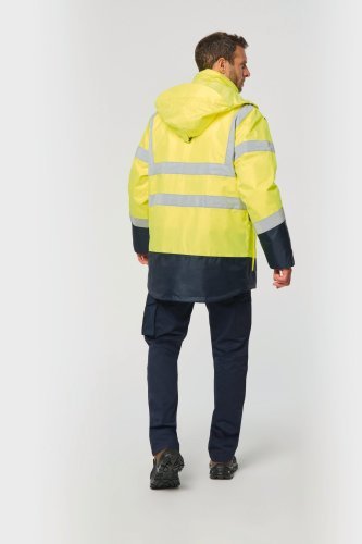 Parka di sicurezza riciclato 4 in 1
