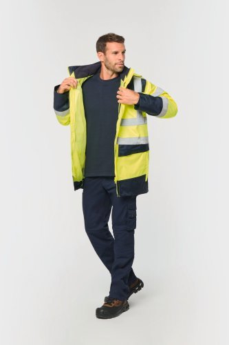 Parka di sicurezza riciclato 4 in 1