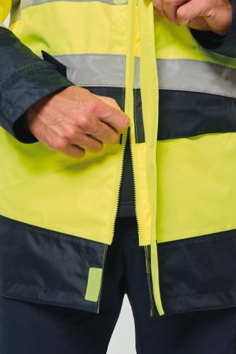 Parka di sicurezza riciclato 4 in 1