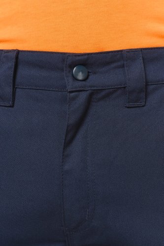 Pantaloni cargo unisex con fondo gamba elasticizzato e fascia riflette