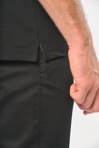 Polo unisex bicolore ecosostenibile maniche corte
