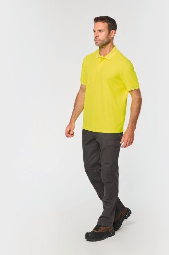 Polo unisex ecosostenibile cotone/poliestere
