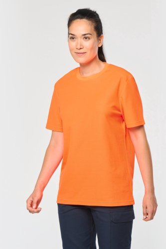 T-shirt unisex ecosostenibile cotone/poliestere