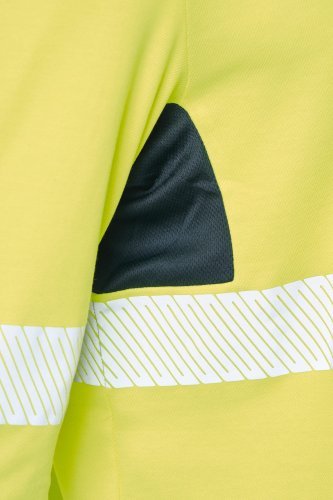 T-shirt di sicurezza riciclata a maniche lunghe
