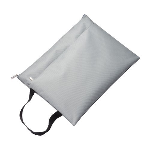 Porte-documents en polyester avec poche frontale