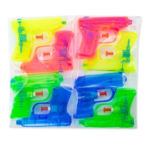 Pistolet à eau personnalisé - Ensemble de 8 pièces colorées Ninox
