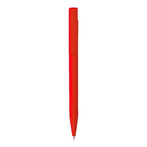 Bolígrafo retráctil de plástico. inserto de bambú