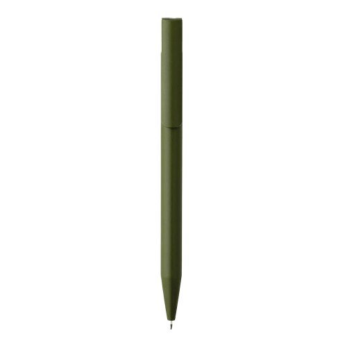 Bolígrafo retráctil de plástico. inserto de bambú