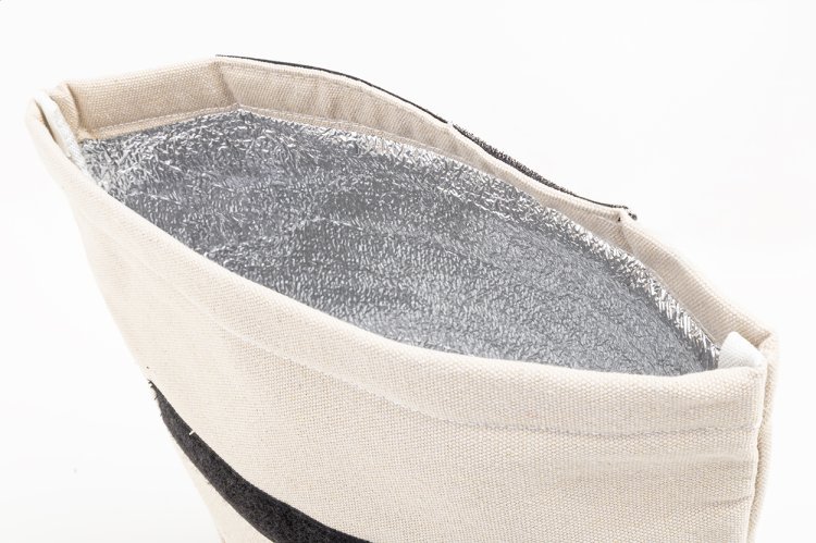 Sac isotherme en canvas recyclé rekan cool