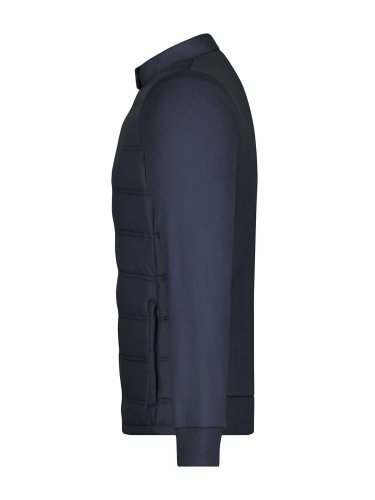 Men's hybrid sweat jacket