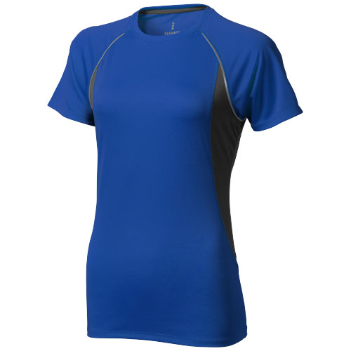 T-shirt cool fit Quebec donna Rosso/Antracite