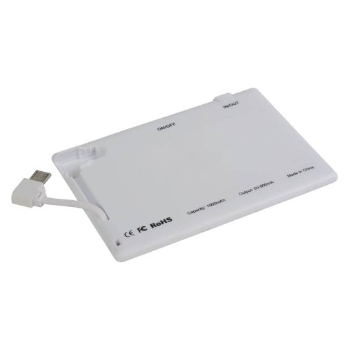 POWER BANK CON MICRO USB 1000 mAh