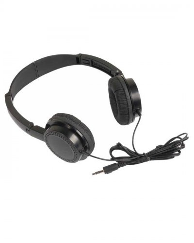Auriculares estéreo plegables Negro