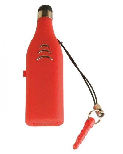 CHIAVETTA USB  con spinotto per presa cuffie 4 Gb Rosso