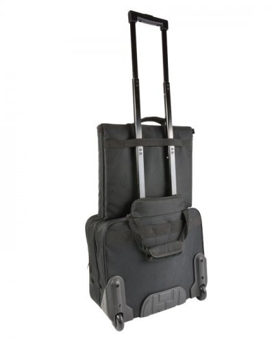 Set viaggio con borsa trolley e porta pc