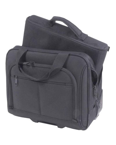 Set viaggio con borsa trolley e porta pc
