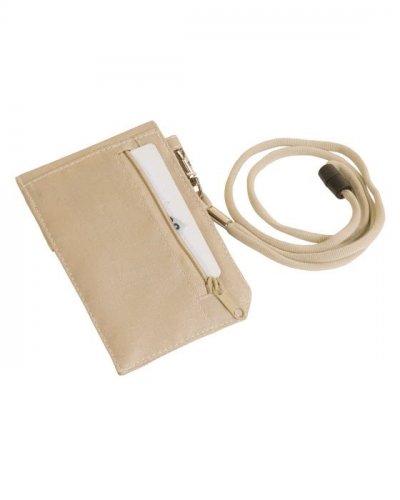 Porta-smartphone con cordino Naturale
