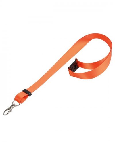 Nastro da collo in raso Arancione